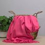 Super Soft Plain Pashmina Style Scarf In Candy Pink, thumbnail 1 of 3