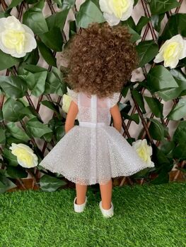 Flower Girl/Communion Dress Fits 15' 38cm Mélange Doll, 3 of 4