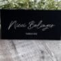 Wedding Table Personalised Guests Place Card Real Metallic Foil, thumbnail 5 of 6