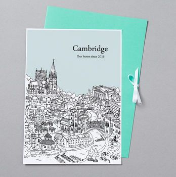 Personalised Cambridge Print, 10 of 10