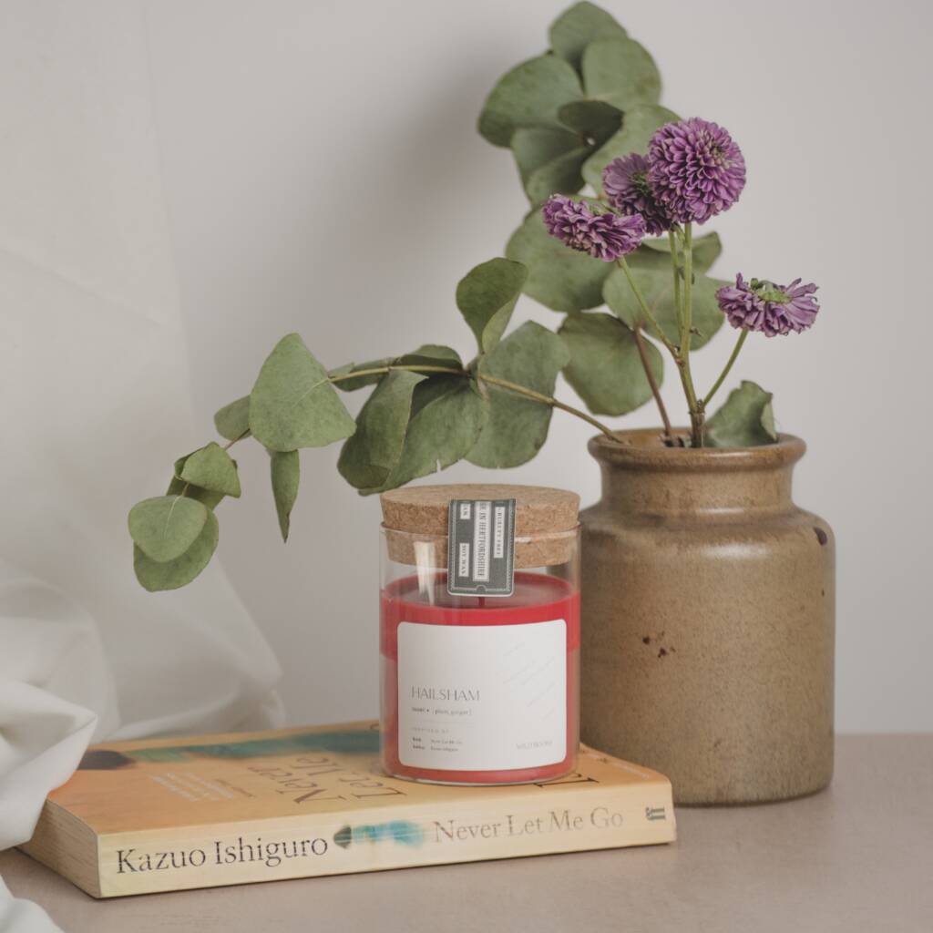 Hailsham Never Let Me Go Scented Book Candle By Wild Books