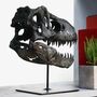 T Rex Dinosaur Skull Hand Painted 3D Model Statue Gifts For Him, thumbnail 1 of 5