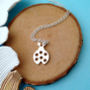 Sterling Silver Ladybird Necklace, thumbnail 3 of 12