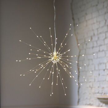 Large Mains Powered Hanging Starburst Light, 2 of 4