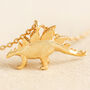 Dinosaur Pendant Necklace, thumbnail 8 of 12