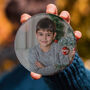 Personalised Christmas Photo Glass Drink Coaster, thumbnail 1 of 3