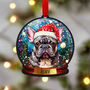 French Bulldog Dog Tree Decoration, thumbnail 5 of 6