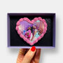 Edible Photo Heart Letterbox Cookie, thumbnail 1 of 12