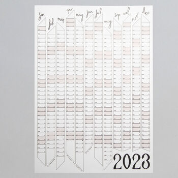 2023 Year Planner B+W, 7 of 8