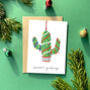 A Christmas Cactus Card, thumbnail 1 of 2