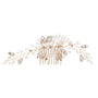 Gold Bridal Hair Comb, thumbnail 1 of 2