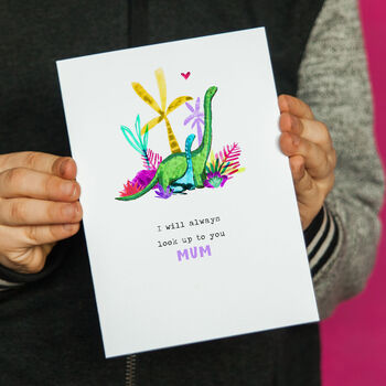 Dinosaur Card For Mother's Day/Father's Day, 2 of 4