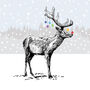 'Merry Christmas My Deer' Xmas Card, thumbnail 2 of 2