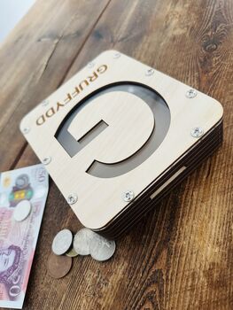 Letter Personalised Money Box, 4 of 9