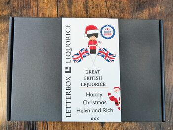 Great British Liquorice Selection Box Personalised, 8 of 8