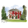 Personalised Wedding Venue Or Church Illustrated Print, thumbnail 10 of 12