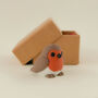A Robin In Your Garden Tiny Little Gifts Bobbin Robin, thumbnail 3 of 4