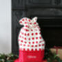 Luxury Personalised Christmas Santa Sack, thumbnail 2 of 11