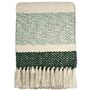 Berber Grainy Green Throw, thumbnail 4 of 4