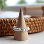 Howlite Thumb Ring With Pouch And Info Card, thumbnail 1 of 6