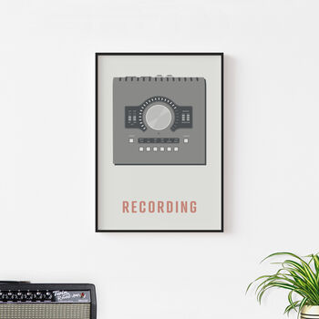 Recording Interface Print | Music Producer Poster, 4 of 6