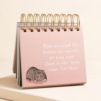 Be More Cat Desktop Flip Chart, 4 of 5