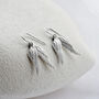 Sterling Silver Angel Wings Jewellery Set, thumbnail 3 of 4