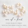 Nan Of The Bride Pearl Necklace – Wedding Gift For Nan, Freshwater Pearl Jewellery, Present From Granddaughter, thumbnail 4 of 12