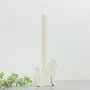 White Cat Candle Holder Cat Gift, thumbnail 4 of 8