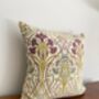 Mini Tiffany Mulberry Tapestry 14' Cushion, thumbnail 3 of 4