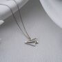 'Ready For Adventure' Paper Plane Necklace, thumbnail 4 of 10