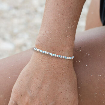 Avalon Clay Beaded Anklet, 3 of 6