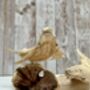 Hand Carved Wooden Whale Pair Sculpture Ornament, thumbnail 5 of 12