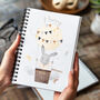 Personalised Rabbit In A Balloon Notebook, thumbnail 1 of 2