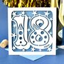 Big Number Personalised 18th Birthday Card, thumbnail 2 of 4