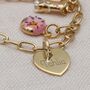 Personalised Children's Gold And Enamel Charm Bracelet, thumbnail 4 of 5
