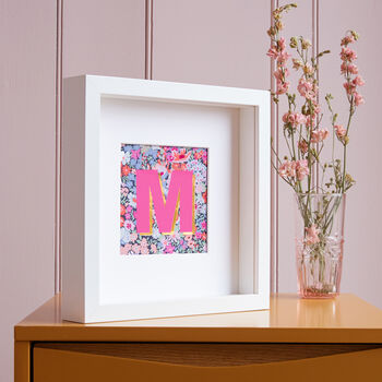 Personalised Pink Liberty Framed Picture, 4 of 4