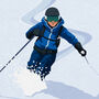 Personalised Ski Poster, thumbnail 4 of 7