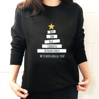 Personalised Family Christmas Jumper, 3 of 5