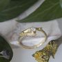 Diamond Organic Twig Engagement Ring, thumbnail 3 of 5