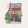 Personalised Portrait House Print, thumbnail 8 of 8