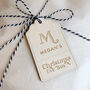 Personalised Initial Christmas Eve Box Tag, thumbnail 4 of 6