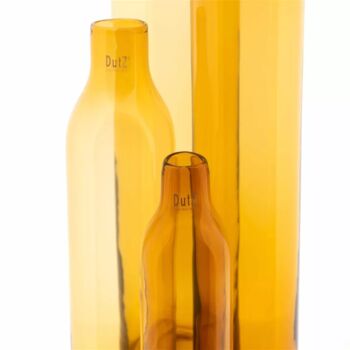 Longo Vase Amber Colour By Dut Z, 4 of 6