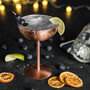 Handcrafted Copper Cocktail Goblet, thumbnail 2 of 8