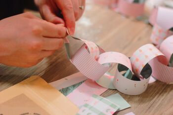 Petal And Pop | Foliage Paper Chains Kit, 3 of 9