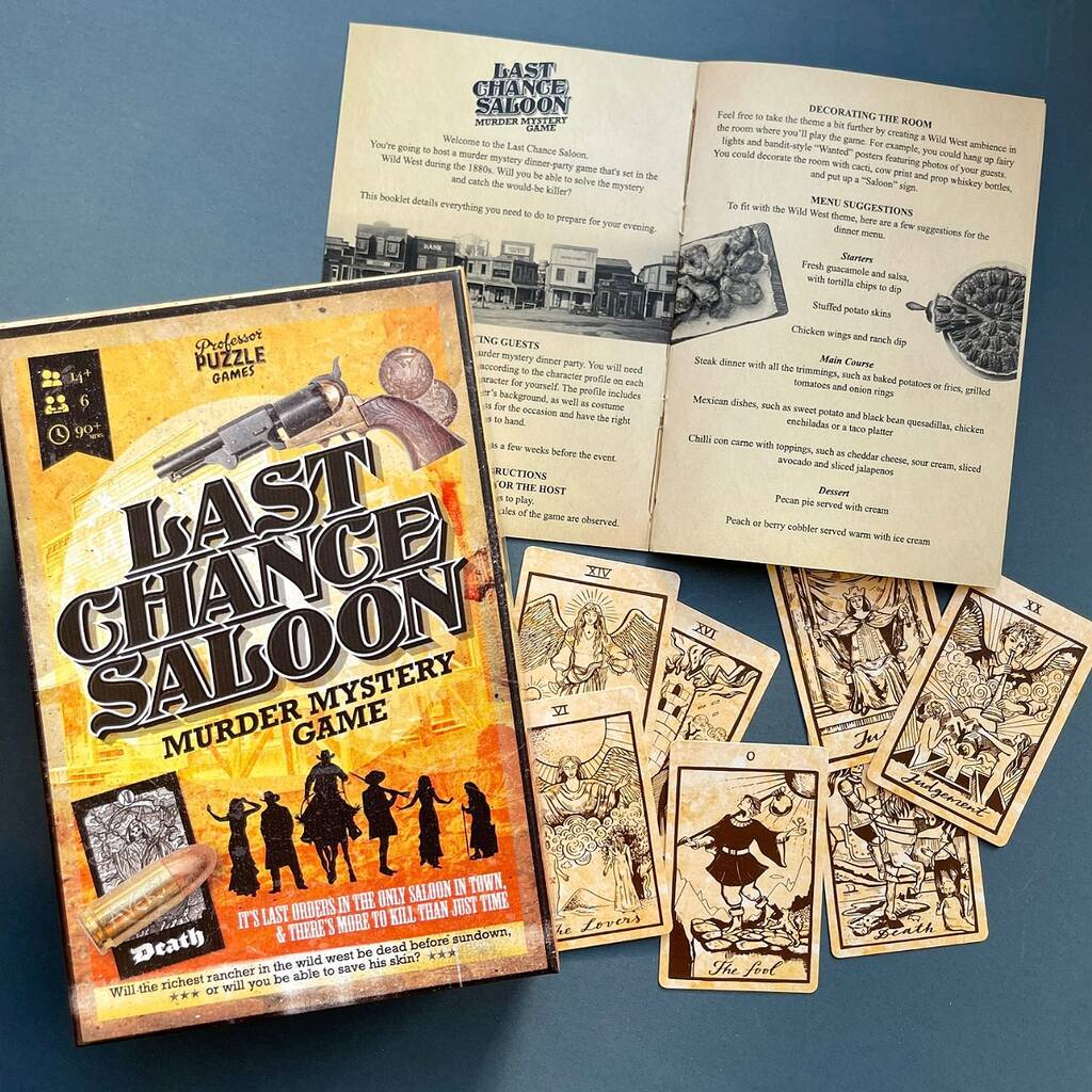 Murder Mystery Game: Last Chance Saloon, 1 of 7