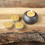 Moonstone Candle Holder. Artisan Iron Home Decor, thumbnail 12 of 12