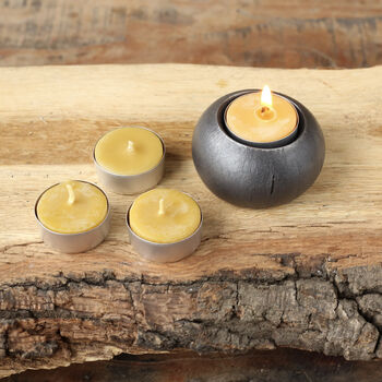 Moonstone Candle Holder. Artisan Iron Home Decor, 12 of 12