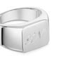 Rectangular Signet Ring 925 Solid Silver, thumbnail 3 of 6