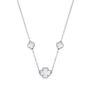 Shamrock Four Leaf Clover Sterling Silver Necklace, thumbnail 3 of 3